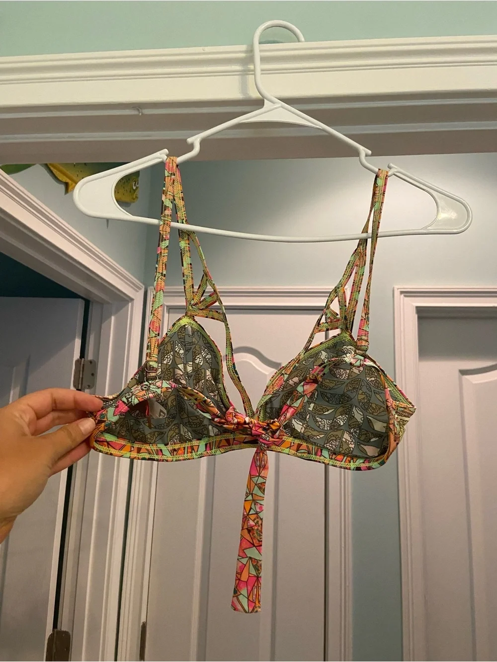 Maaji Itsy Bisty Chevron Bikini Top